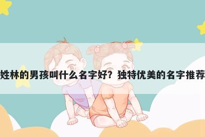 姓林的男孩叫什么名字好?独特优美的名字推荐