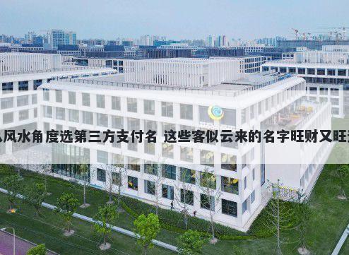 从风水角度选第三方支付名 这些客似云来的名字旺财又旺运