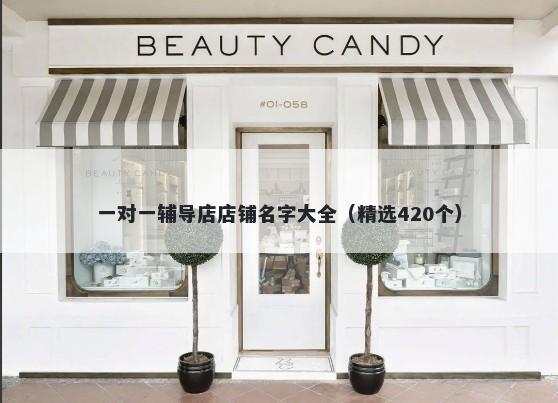 一对一辅导店店铺名字大全（精选420个）