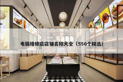 电脑维修店店铺名称大全（550个...