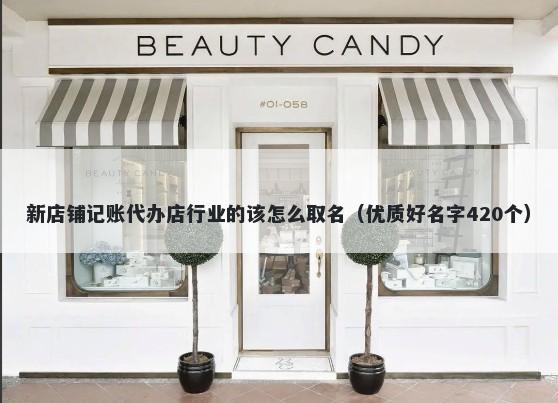 新店铺记账代办店行业的该怎么...