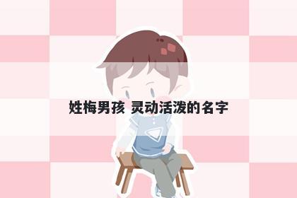 姓梅男孩 灵动活泼的名字