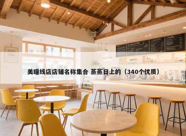 美瞳线店店铺名称集合 蒸蒸日上的（340个优质）