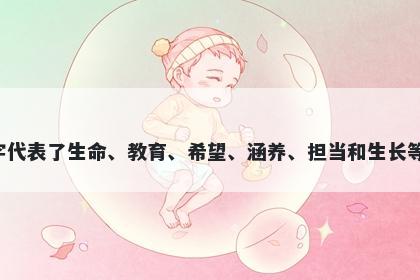 育字五行属土，取名寓意育这个...