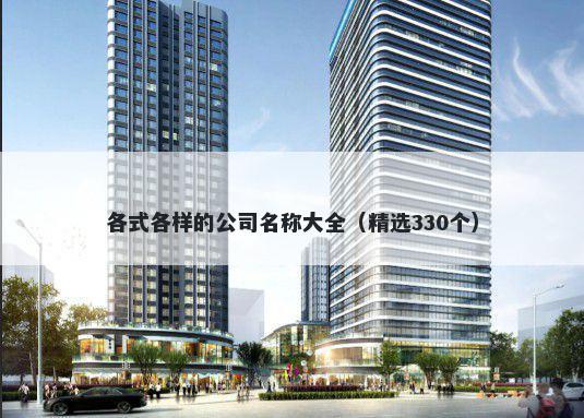 各式各样的公司名称大全（精选330个）