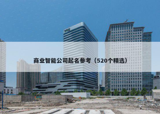 商业智能公司起名参考（520个精...