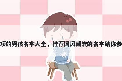 姓项的男孩名字大全，推荐国风...