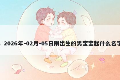 我姓陆，2026年-02月-05日刚出...