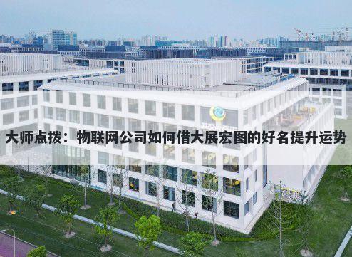 大师点拨：物联网公司如何借大展宏图的好名提升运势