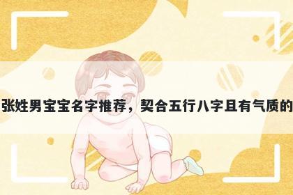 张姓男宝宝名字推荐，契合五行...