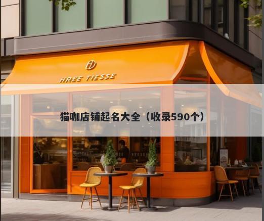猫咖店铺起名大全（收录590个）