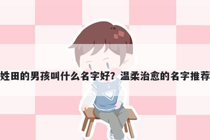 姓田的男孩叫什么名字好？温柔...