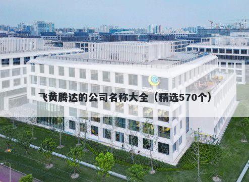飞黄腾达的公司名称大全（精选570个）