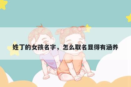 姓丁的女孩名字，怎么取名显得有涵养