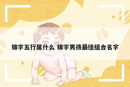 锦字五行属什么 锦字男孩最佳组...