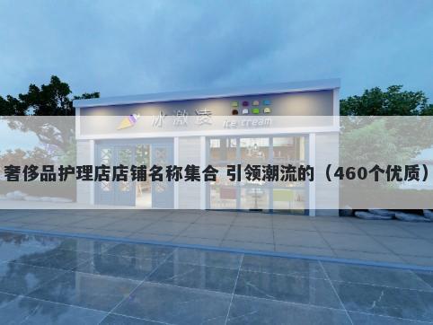 奢侈品护理店店铺名称集合 引领潮流的（460个优质）