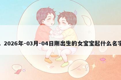 我姓殷，2026年-03月-04日刚出...