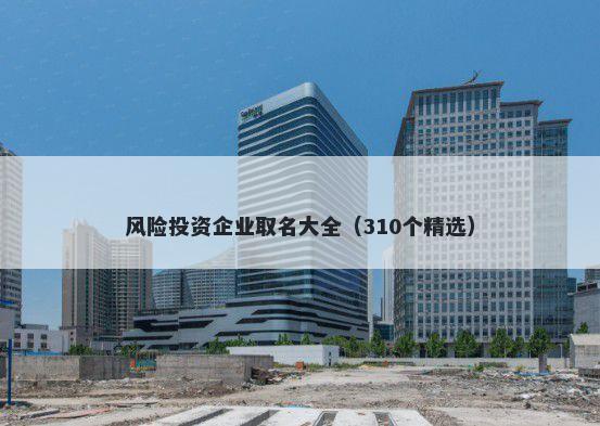 风险投资企业取名大全（310个精选）